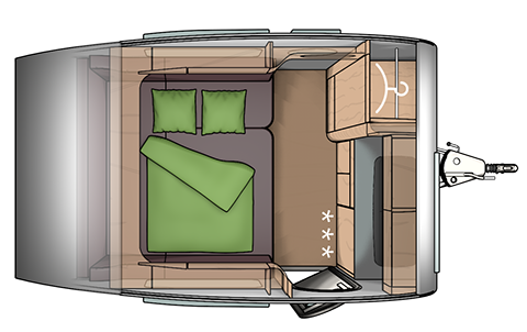 T@B 320 Bed Layout